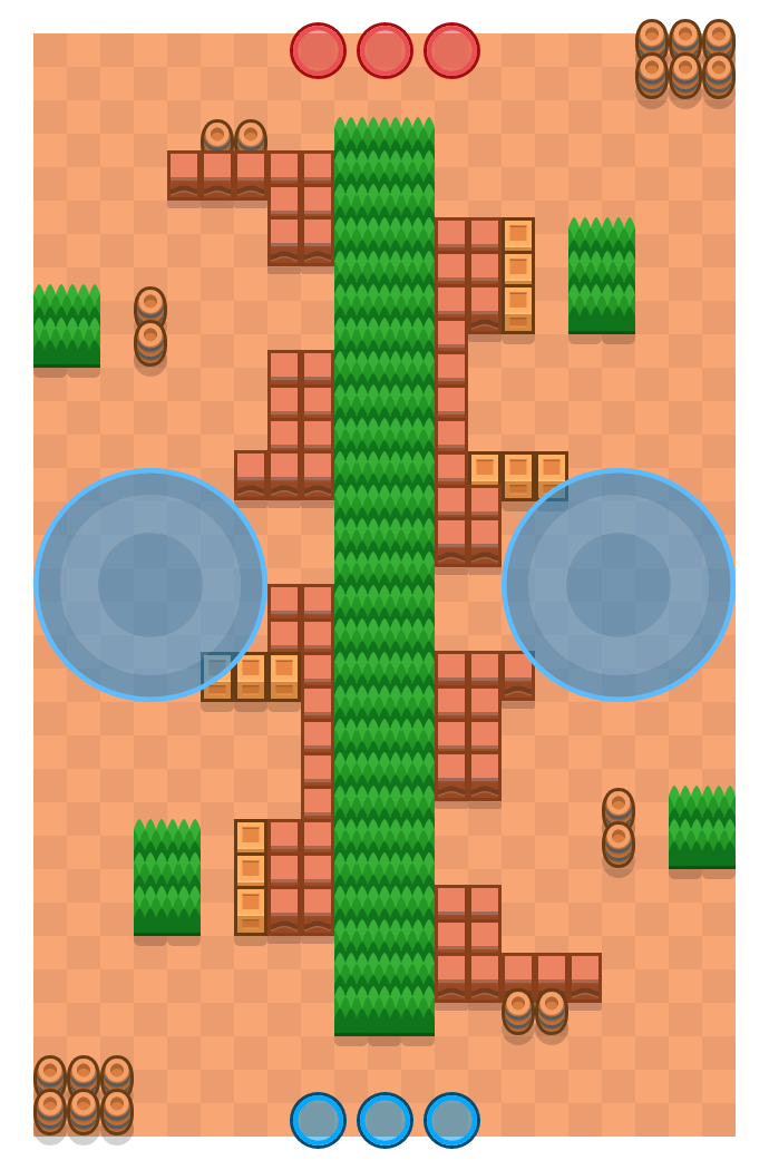 The Great Divide is a Hot Zone Brawl Stars map. Check out The Great Divide's map picture for Hot Zone and the best and recommended brawlers in Brawl Stars.