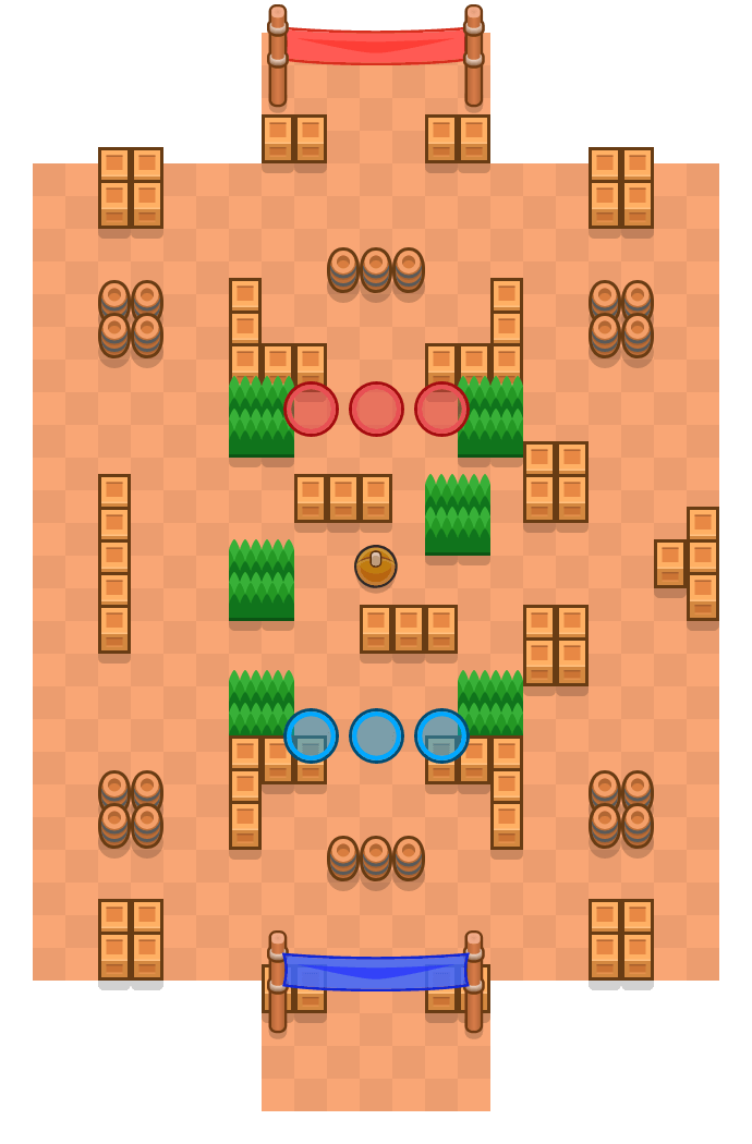 Triple Dribble is a Brawl Ball Brawl Stars map. Check out Triple Dribble's map picture for Brawl Ball and the best and recommended brawlers in Brawl Stars.
