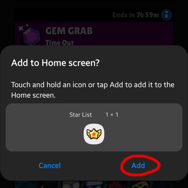 Finish by clicking Add